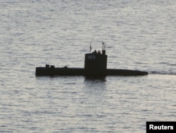 Kapal selam "UC3 Nautilus" buatan penemu Denmark Peter Madsen