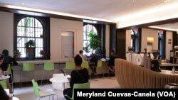 Inside the LGBT Center in New York.