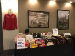 Bazaar melengkapi Muktamar IMSA 2019. (Foto: VOA/Karlina)