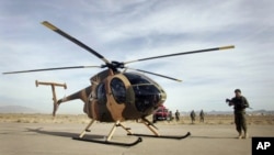 طیارۀ MD-530 که در اختیار سربازان افغان قرار گرفته نیز برای جنگ طراحی نشده است