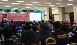 Sekitar 40 organisasi relawan di DI Yogyakarta sudah tergabung dalam aplikasi Wonder. (Foto: VOA/ Nurhadi)