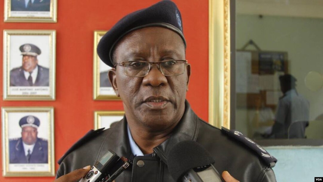 António José Bernardo, Comandante provincial da polícia, Malanje, Angola
