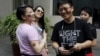 FILE – A 2015 Pride Run in Shanghai celebrates lesbian, gay, bisexual and transgendered people. But most LGBT Chinese hide their sexual orientation, fearing discrimination, a new UN report finds.