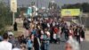 Warga Palestina Mengungsi dari Gaza Utara di Tengah Ofensif Israel