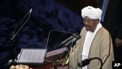 FILE - Sudan President Omar al-Bashir. President Bashir has been invited by U.N. Secretary-General Ban Ki-moon to attend the General Assembly in September.