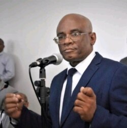 Monferrier Dorval, head of the Port-au-Prince bar association and a constitutional law expert. (Photo: VOA Creole)