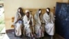 Ethiopian eye patients wait to be examined at the Gamera Health Center in the Tigray Region of northern Ethiopia. 