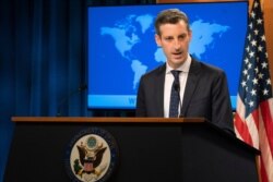 Juru Bicara Kementerian Luar Negeri AS, Ned Price di Washington, D.C. (Foto: dok).