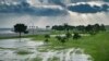 Barry Makes Landfall on Louisiana Coast 
