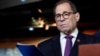 FILE - Chairman of the House Judiciary Committee Jerrold Nadler waits to speak during a media briefing on Capitol Hill in Washington, Oct. 31, 2019. 