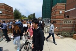 미국 로스앤젤레스의 UCLA 학생들. (자료사진)