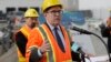 Andrew Wheeler, the U.S. Environmental Protection Agency's Acting Administrator, talks to reporters, Oct. 3, 2018, after touring the Georgetown Wet Weather Treatment Station in Seattle.