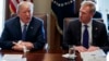 Shugaba Donald Trump tare da Patrick Shanahan 