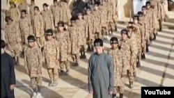 伊斯蘭國恐怖組織發布的招募兒童士兵的宣傳視頻。