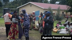 Ba M23 na camp ya Kisoro, Uganda, 10 novembre 2021. 