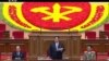 FILE - North Korean leader Kim Jong Un addresses the congress in Pyongyang, North Korea, May 6, 2016. 