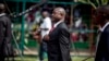 FILE - In this photo taken on July 1, 2015, Burundi's President Pierre Nkurunziza gestures as he arrives for celebrations of the country's 53rd Independence Anniversary at Prince Rwagasore Stadium in Bujumbura.