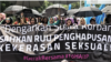 Ratusan orang, perempuan dan laki-laki dari berbagai kelompok, turun ke jalan-jalan protokol di Jakarta mendesak pengesahan RUU P-KS, 8 Desember 2018. (Foto: Rio Tuasikal/VOA)