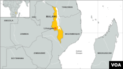 Malawi map