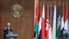 Arab League foreign ministers meeting in Cairo