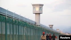 新疆的再教育营（路透社照片，2018年9月4号）