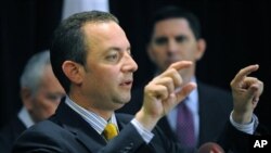 Ketua Komite Nasional Partai Republik Reince Priebus diperkirakan akan secara simbolis membuka konvensi Senin sore sebelum menangguhkannya (foto: dok).