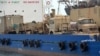 Kapal "Rwabee" berbendera Emirat di Laut Merah yang disita oleh pemberontak Houthi Yaman dan dilaporkan membawa peralatan militer Saudi, di lokasi yang dirahasiakan, 3 Januari 2022. (Al-Huthi Group Media Office / AFP)