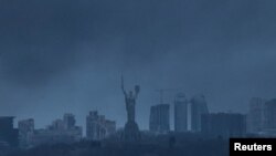 Aftermath of a Russian missile strike in Kyiv