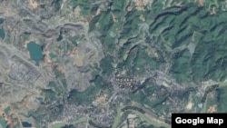 Google maps မှာမြင်ရတဲ့ ဖားကန့်ဝန်းကျင်