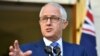 PM Australia Malcolm Turnbull berbicara di depan anggota parlemen di Canberra (foto: ilustrasi). 