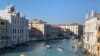 The tides have receded with tourists returning for carnival month in Venice, Feb. 11, 2020. (Sabina Castelfrance/VOA)