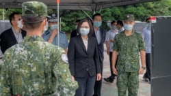 蔡英文視察導彈防空部隊 宣示台灣捍衛自由民主決心