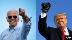 VaJoe Biden naVaDonald Trump
