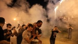 მინსკი, პოლიციის მიერ დემონსტრანტების დარბევა, 10 აგვისტო