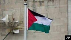 پرچم تشکیلات خودگردان فلسطینی ها در سازمان ملل متحد، نیویورک