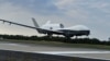 미 공군의 MQ-4C '트라이톤'무인정찰기.