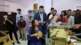 Hilbijerên Kurd li bajarê Amedê (Arşîv)