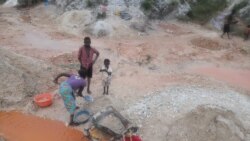 Garimpo no Cunene, Angola