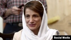 نسرین ستوده،‌ وکیل و مدافع حقوق بشر زندانی در ایران 