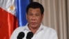 ဖိလစ်ပိုင်သမ္မတဟောင်း Rodrigo Duterte. (မှတ်တမ်းဓာတ်ပုံ)