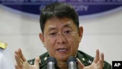 菲律宾国家安全顾问爱德华多·阿诺（Eduardo Ano）星期五（11月24日）表示，马尼拉有权与美军在南中国海进行联合巡逻。（资料照）