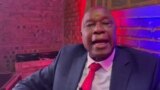 Mutauriri weZanu-PF VaChris Mutsvangwa Vopa Pfungwa Dzavo nezveSarudzo dzemuAmerica. (Vhidhiyo naTobias Mudzingwa)