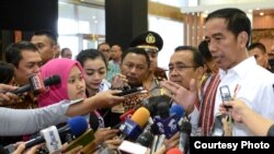 Presiden Joko Widodo di Jakarta Convention Center, 28 September 2017. (Foto: Biro Pers Kepresidenan RI)