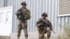 U.S. soldiers stand guard in Qalat, Zabul province, Afghanistan, November 28, 2012.