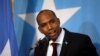 FILE - Somalia's Prime Minister Hassan ali-Khaire addresses lawmakers during a parliament session in Mogadishu, March 1, 2017.