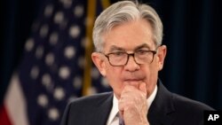 Kepala Bank Sentral Amerika atau Federal Reserve, Jerome Powell 
