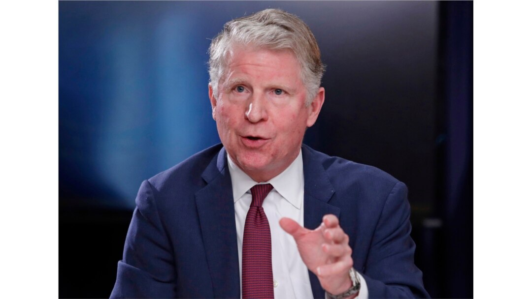 FILE - Manhattan District Attorney Cyrus R. Vance Jr., responds to a question during a news conference in New York, May 10, 2018.