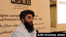  ذبیح الله مجاهد، سخنگوی گروه طالبان
