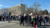 Završena protestna blokada ekoloških organizacija kod Palate Srbija