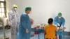 အခမဲ့ Fever Clinic ဆေးခန်း (သတင်းဓာတ်ပုံ - Community Fever Clinic - Yangon Network Fb and Dr Kyaw Swar Oo) 